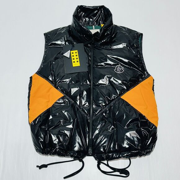 Moncler X Alicia Keys Chelsea Vest Jacket Women 0/ S Black Full Zip NWT $1405 - Picture 4 of 11